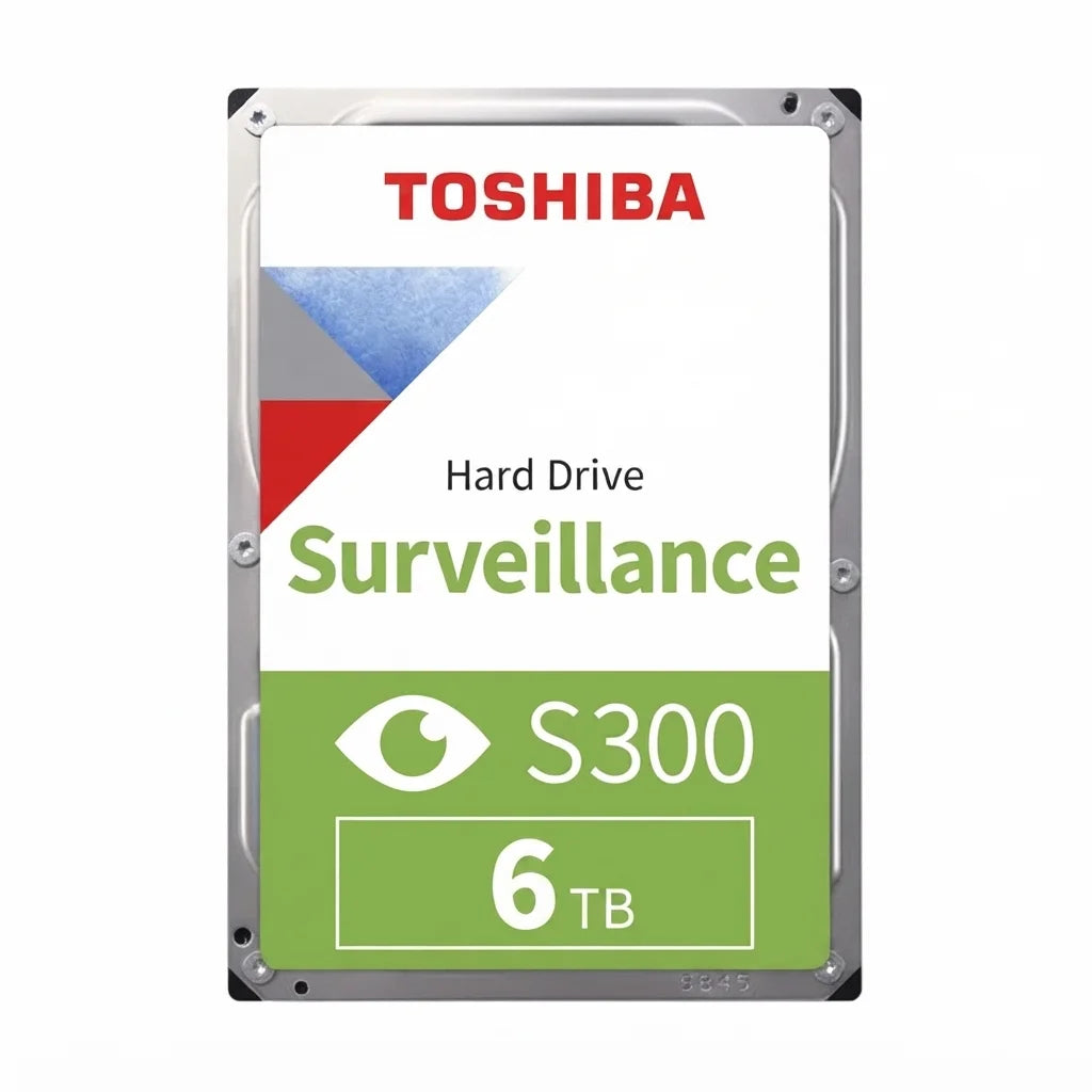 Hikvision Toshiba S300 6TB Surveillance Hard Drive