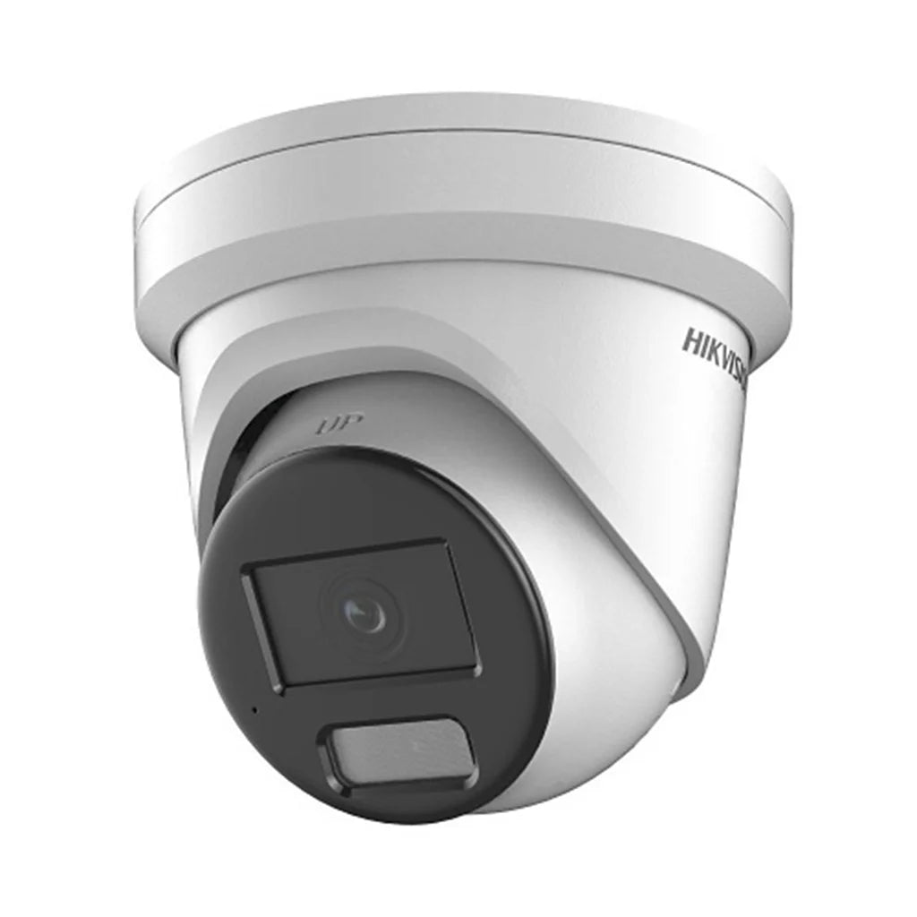 Hikvision DS-2CD2386G2H-IS2U/SL 8MP AcuSense Active-Deterrence Turret Camera - White, 2.8mm