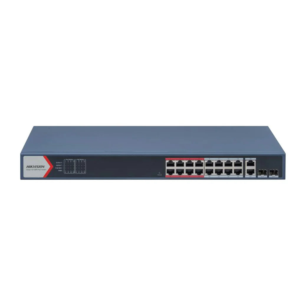 Hikvision DS-3E1318P-EI 16-Port Fast Ethernet Smart Managed PoE Switch
