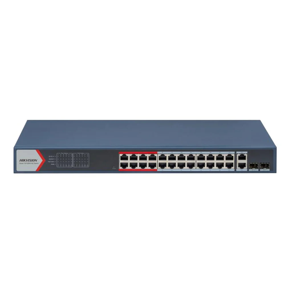 Hikvision DS-3E1326P-EI(B) 24-Port Fast Ethernet Smart Managed PoE Switch