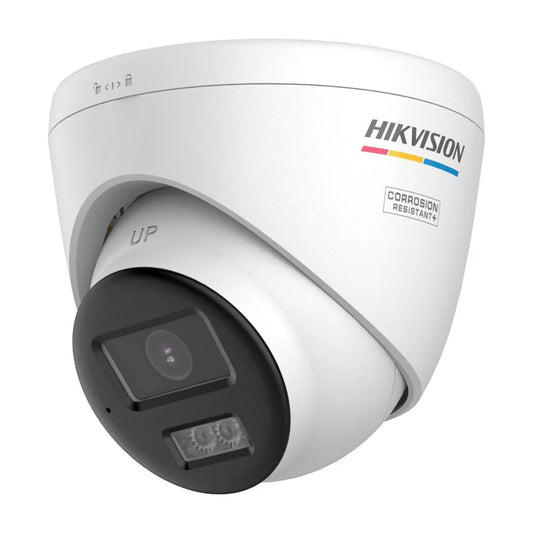 Hikvision DS-2CE72KF3T-LSYE 3K Smart Hybrid Light ColorVu Turret Camera (2.8mm) - Grey