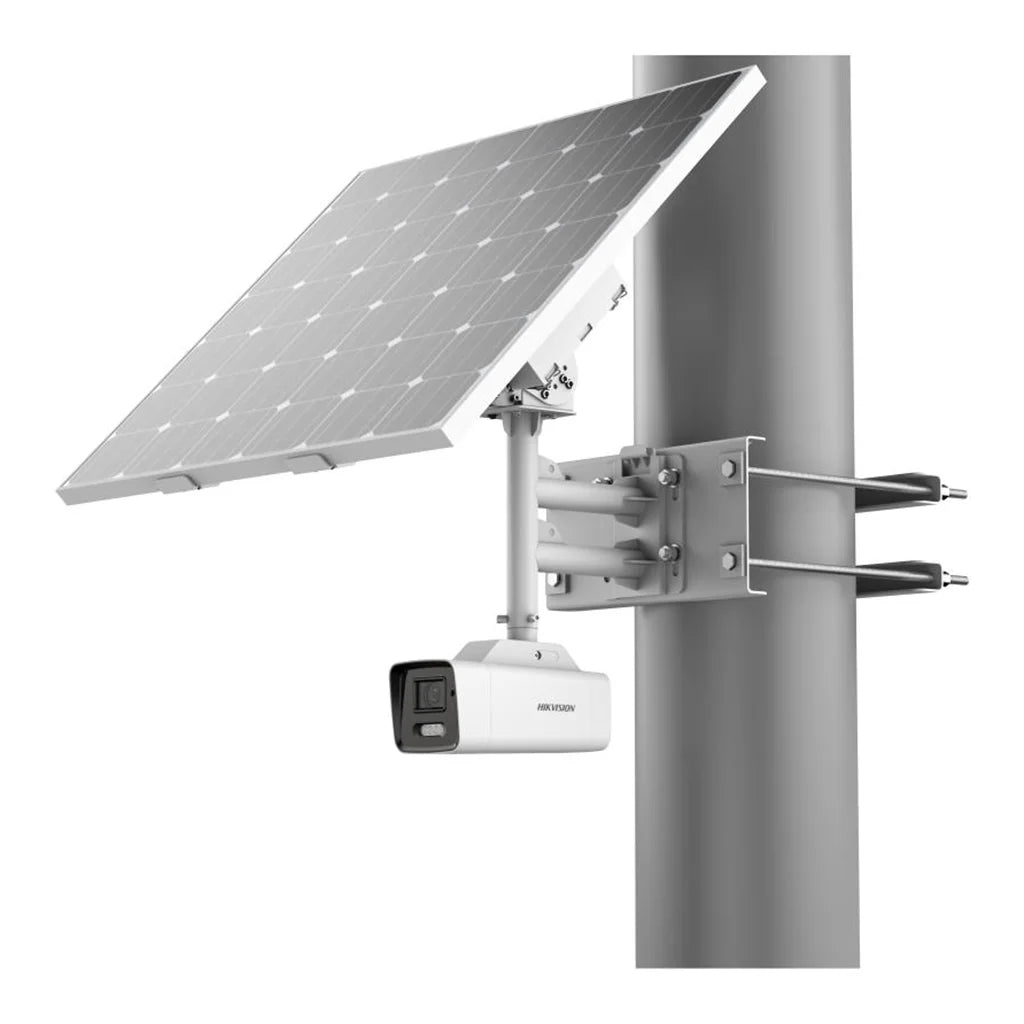 Hikvision DS-2XS6A87G1-LS/C36S80(2.8MM) 8MP ColorVu Solar-Powered 4G Camera Kit
