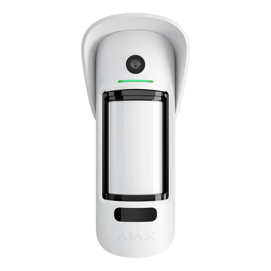 Ajax MotionCam Outdoor Jeweller White Wireless Outdoor Motion Detector with Photo Verification - 26102.84.WH