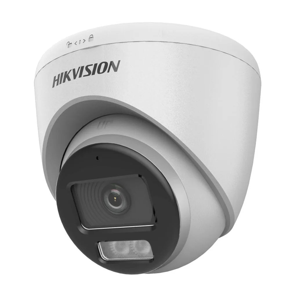 Hikvision DS-2CE72KF0T-LFS 3K ColorVu Smart Hybrid Light Turret Camera (2.8mm)