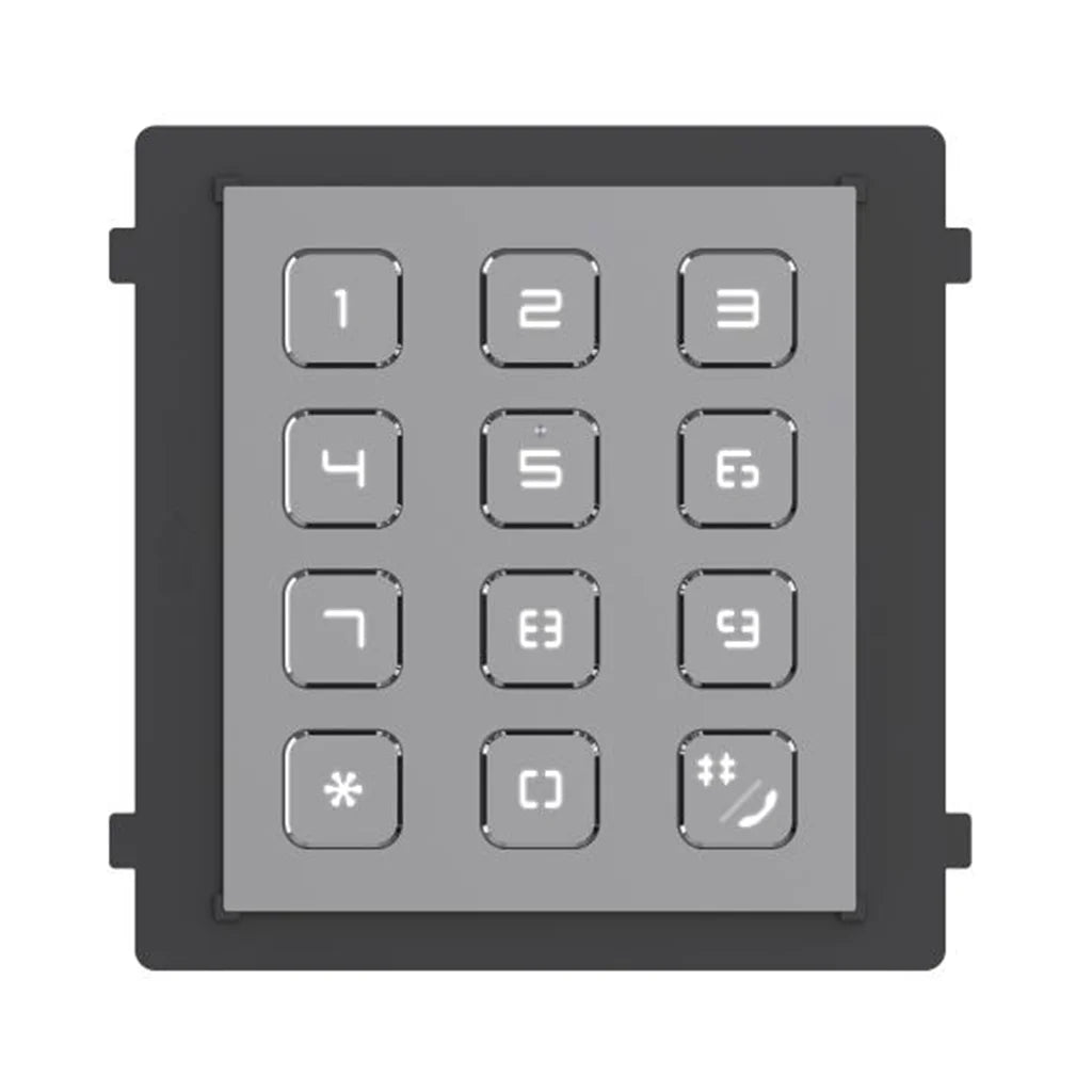 Hikvision DS-KD-KP Modular Video Intercom Keypad Module