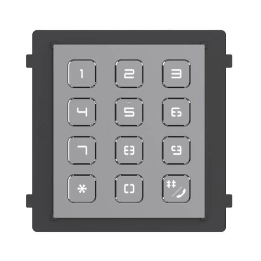 Hikvision DS-KD-KP Modular Video Intercom Keypad Module