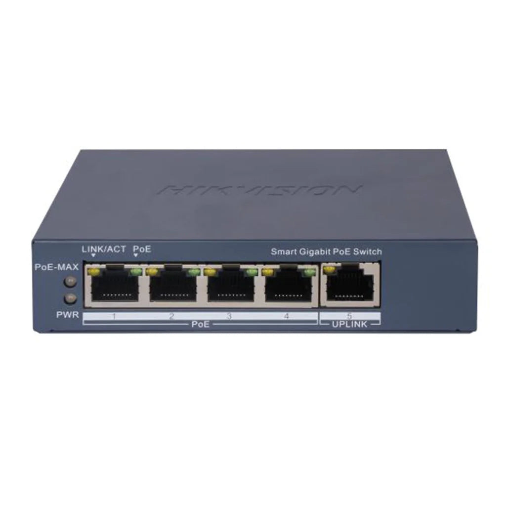 Hikvision DS-3E1505P-EI 4-Port Gigabit Smart Managed PoE Switch