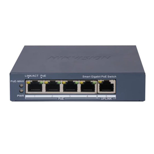 Hikvision DS-3E1505P-EI 4-Port Gigabit Smart Managed PoE Switch