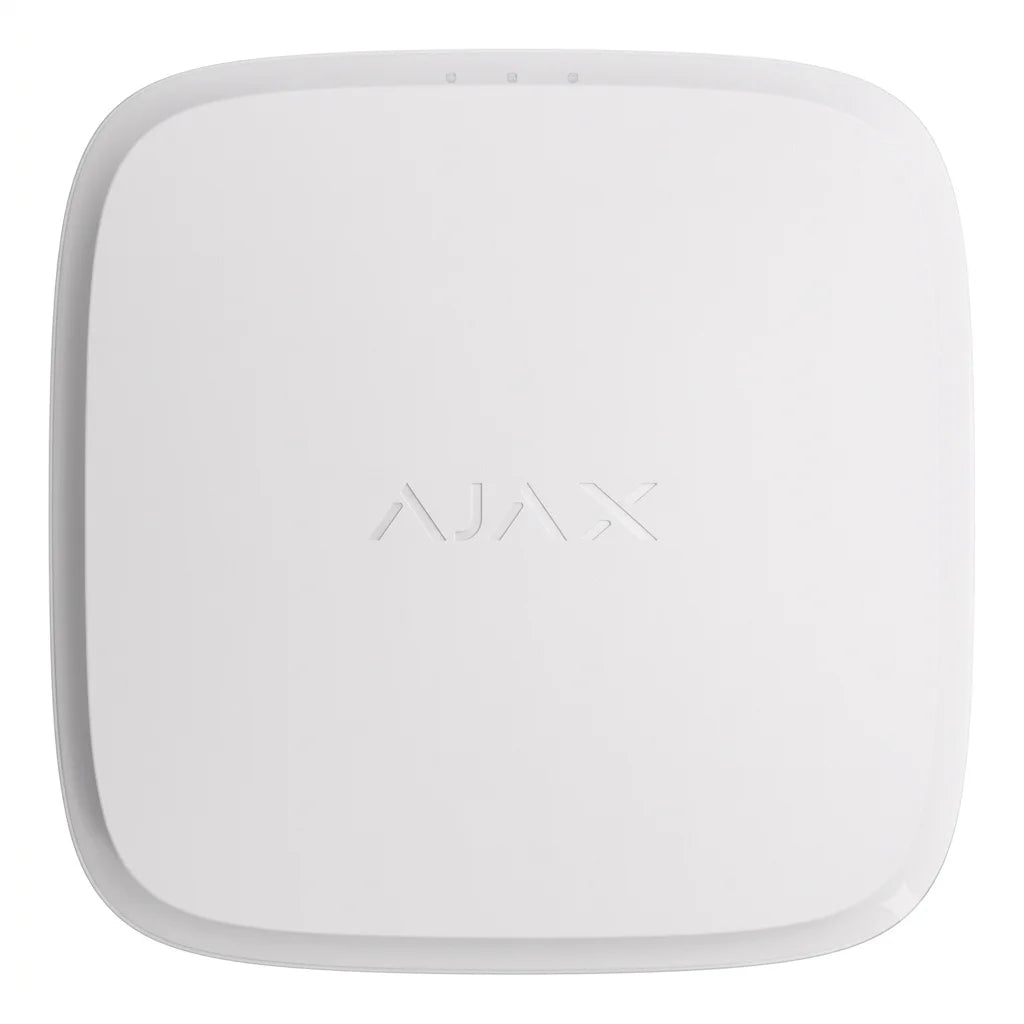 Ajax FireProtect 2 RB (Heat/Smoke) Jeweller White Wireless Smoke & Heat Detector with Replaceable Batteries