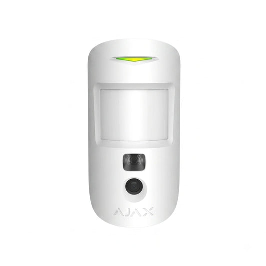 Ajax MotionCam U (PhOD) Jeweller White Wireless PIR Motion Detector with Photo Verification