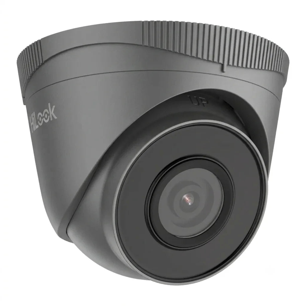 HiLook IPC-T250H-MU(2.8mm) Grey 5MP Turret IP Camera with Built-In Microphone