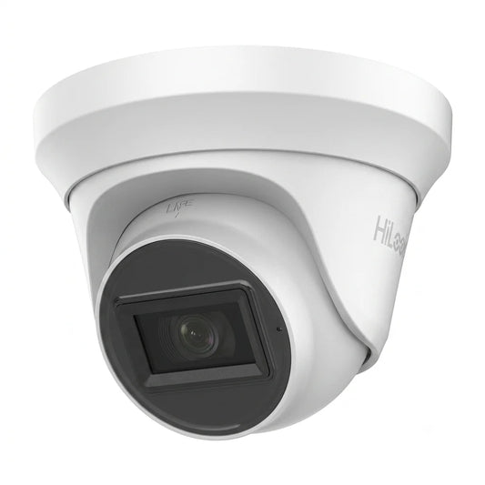 HiLook THC-T220-MS(2.8mm) 2MP 1080p Analogue Turret Camera with Built-In Microphone and 40m Smart IR