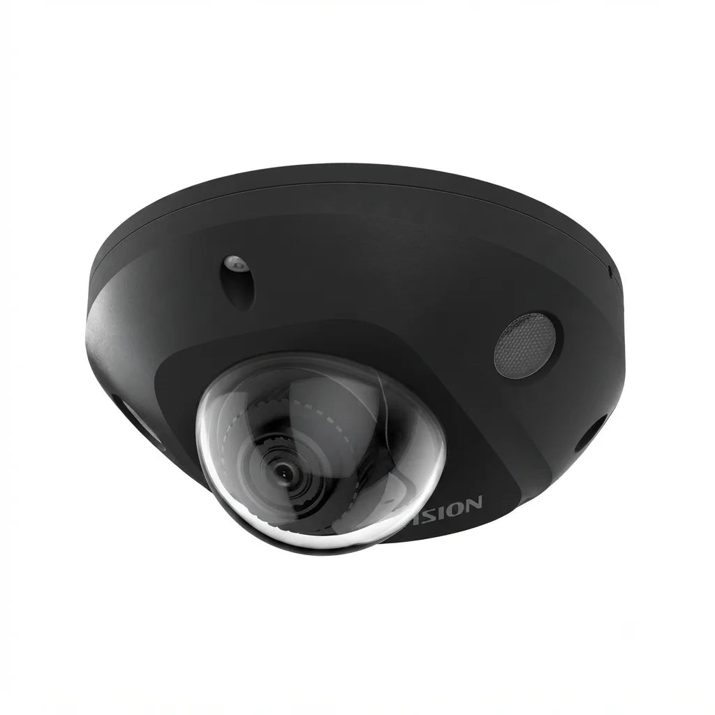 Hikvision DS-2CD2546G2-IS(2.8mm)(C)(BLACK) 4MP AcuSense DarkFighter Mini Dome Camera