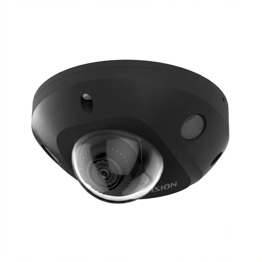 Hikvision DS-2CD2546G2-IS(2.8mm)(C)(BLACK) 4MP AcuSense DarkFighter Mini Dome Camera