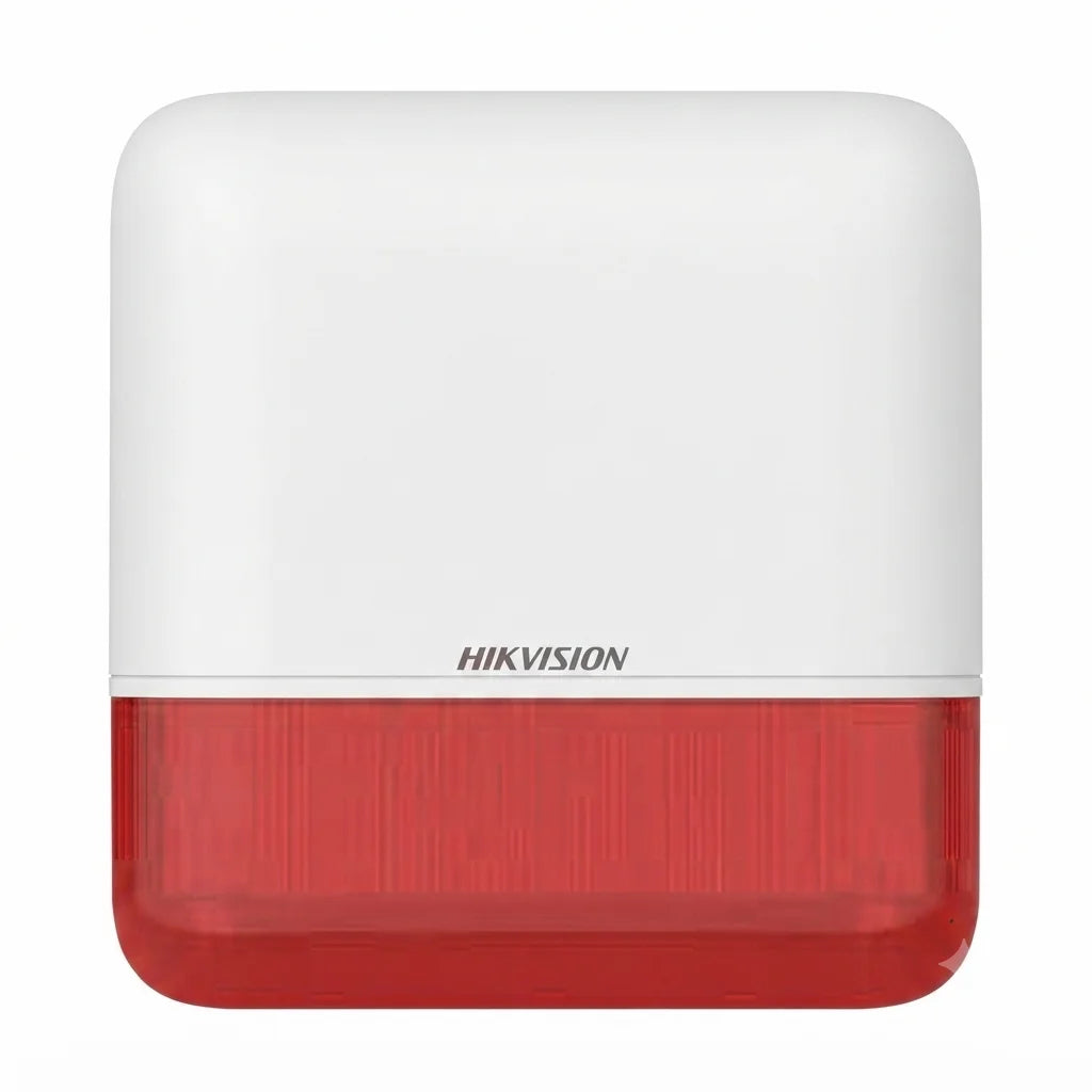 Hikvision DS-PS1-E-WE/RED AX PRO Wireless External Siren