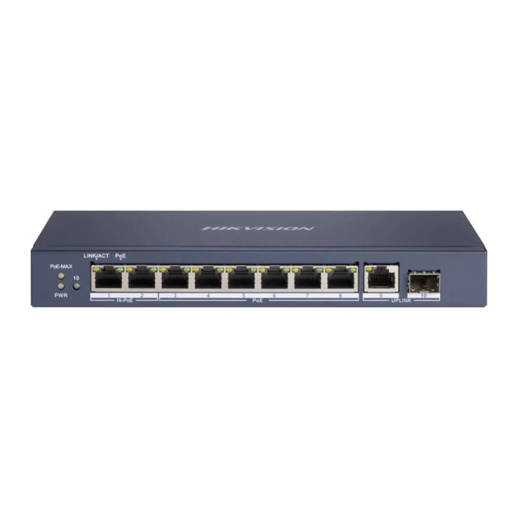 Hikvision DS-3E0510HP-E 8-Port Gigabit Unmanaged Hi-PoE Switch