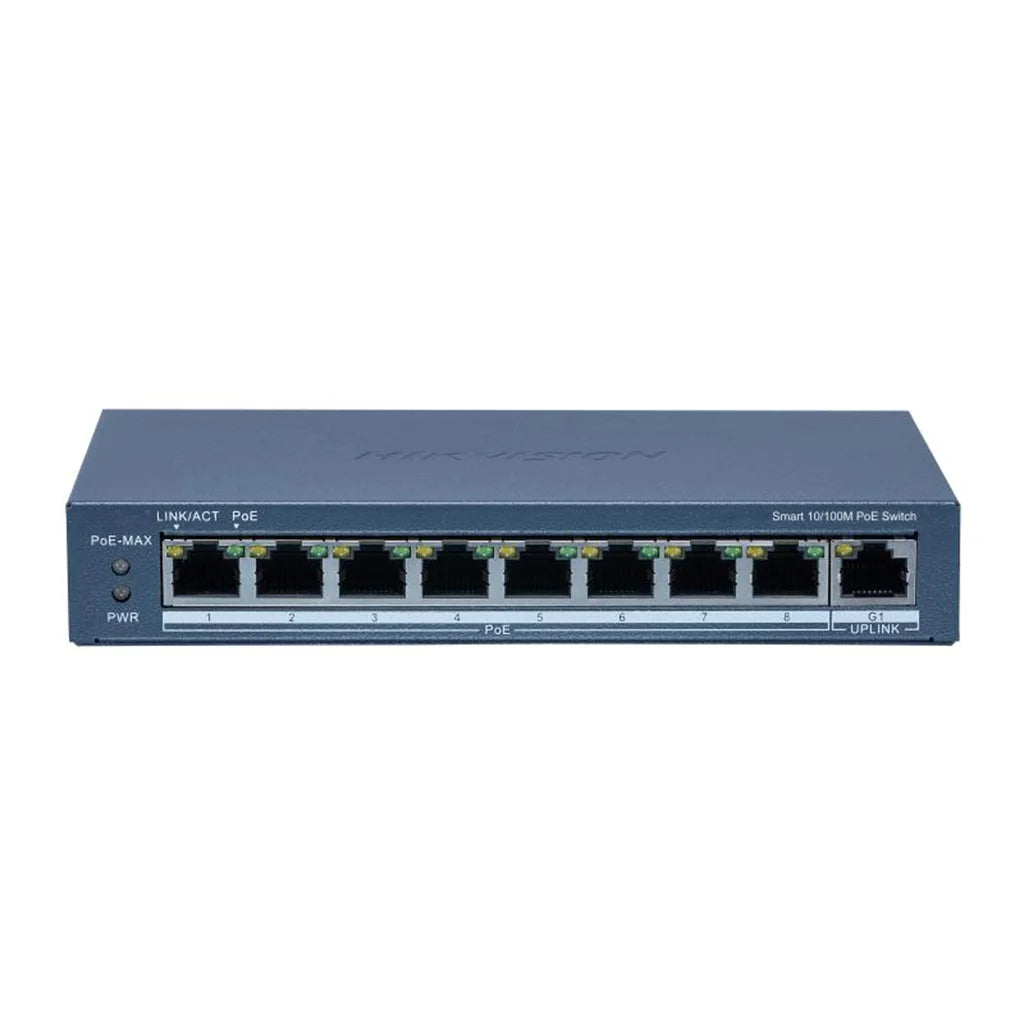 Hikvision DS-3E1309P-EI 8-Port Fast Ethernet Smart Managed PoE Switch