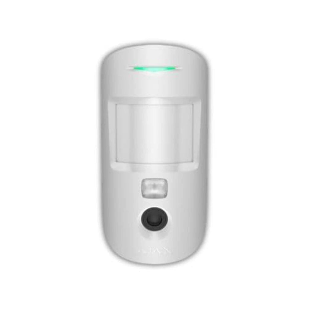 Ajax MotionCam U Jeweller White Wireless PIR Motion Detector with Photo Verification