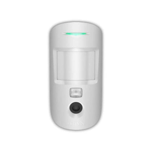 Ajax MotionCam U Jeweller White Wireless PIR Motion Detector with Photo Verification