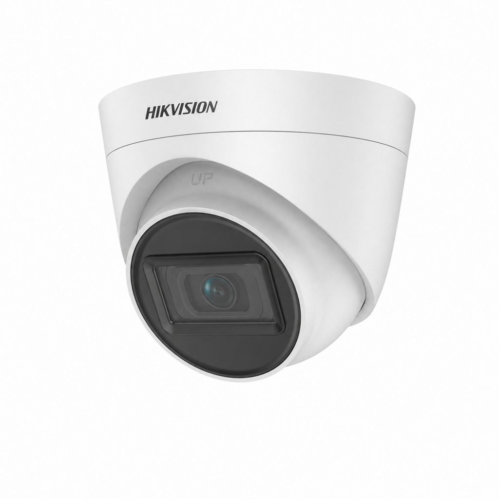 Hikvision DS-2CE78H0T-IT1F 5MP Ultra-Wide Fixed Turret Camera (2.4mm)