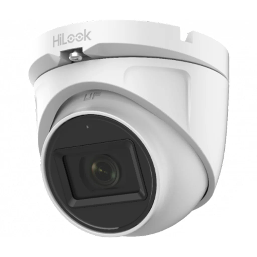 HiLook THC-T120-MS(2.8mm) 2MP 1080p Analogue Mini Turret Camera with Built-In Microphone and 30m Smart IR